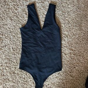Abercrombie & Fitch Black Bodysuit One Piece